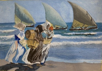 Las tres velas de Joaquín Sorolla